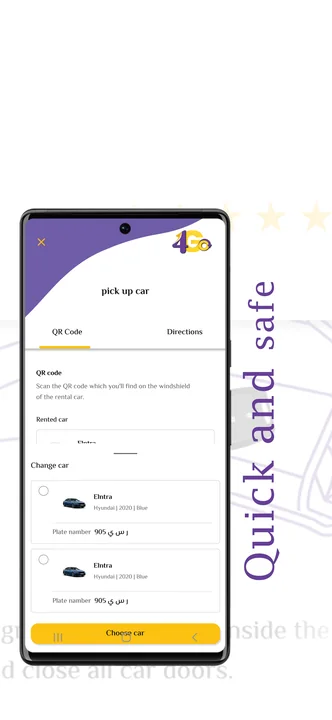 4GO pick-up by QR code.